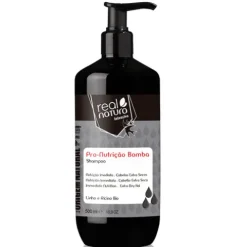 Real Natura Pro-Nutrição Bomba Champô Cabelo Seco
