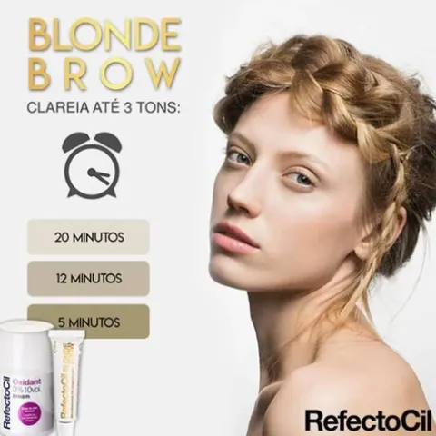Refectocil Creme Descolorante Para Sobrancelha Louro