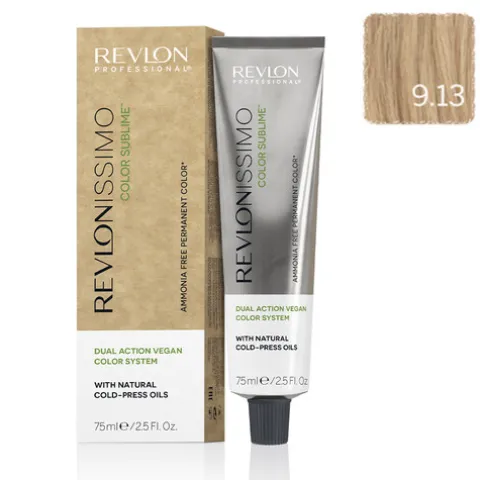 Revlon Revlonissimo Color Sublime Coloração 9.13 Louro Muito Claro Cinza