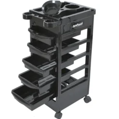 Rickiparodi Mesa Ajudante De Cabeleireiro Eco Preta