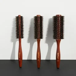 Rickiparodi Woodpro Escova De Cabelo Circular 39Mm