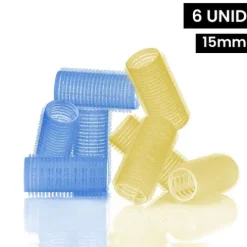 Rolos Aderentes - Azul/Amarelo