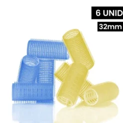 Rolos Aderentes - Azuis/Amarelos