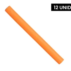 Rolos Papelotes Para Cabelo - Cor Laranja