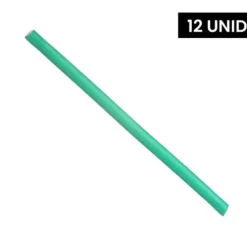 Rolos Papelotes Para Cabelo - Cor Verde