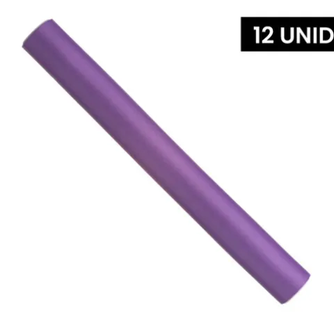 Rolos Papelotes Para Cabelo - Cor Lilás