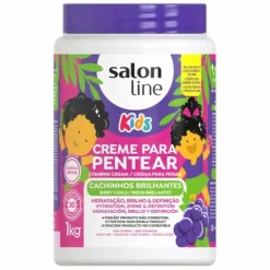 Salon Line Kids Cachinhos Brilhantes Creme Para Pentear