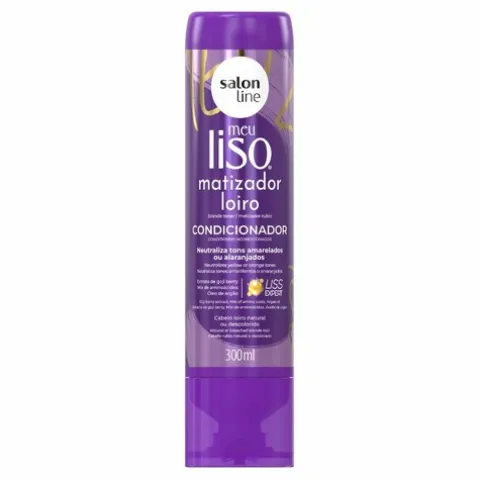 Salon Line Meu Liso Condicionador Matizador Loiro
