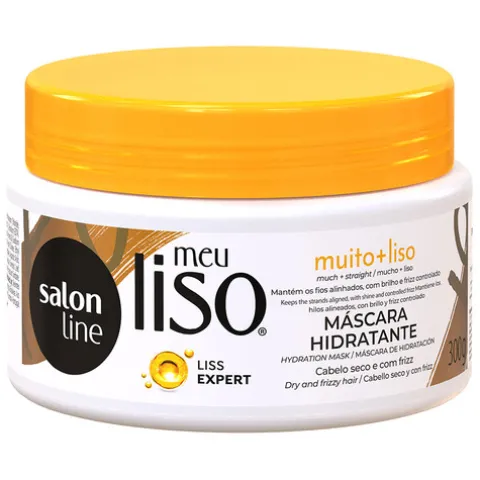 Salon Line Meu Liso Muito + Liso Máscara Hidratante