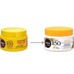 Salon Line Meu Liso Muito + Liso Máscara Hidratante