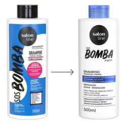 Salon Line Sos Bomba Shampoo Para Crescimento