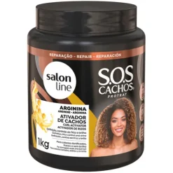 Salon Line Sos Cachos Arginina Ativador De Cachos