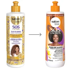 Salon Line Sos Cachos Óleo De Manga Ativador De Cachos