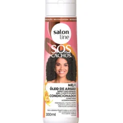 Salon Line Sos Cachos Mel E Óleo De Argan Condicionador