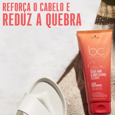 Schwarzkopf Bc Sun Protect Champô 3 Em 1