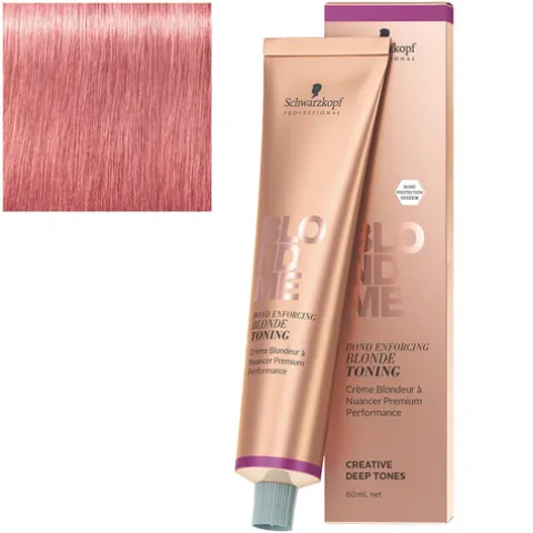Schwarzkopf Blondme T Bond Enforcing Blonde Toning Strawberry