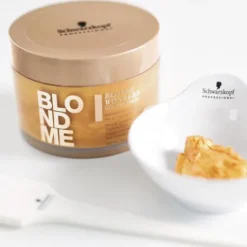 Schwarzkopf Blondme Wonders Máscara Dourada