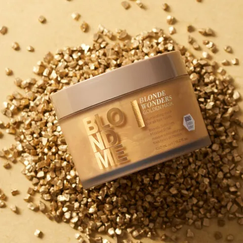 Schwarzkopf Blondme Wonders Máscara Dourada