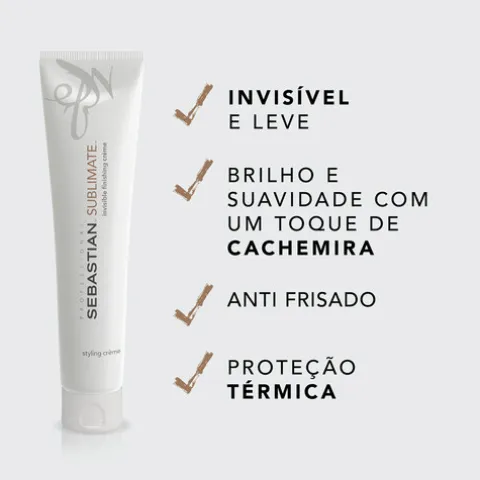 Sebastian Sublimate Creme Acabamento Invisível