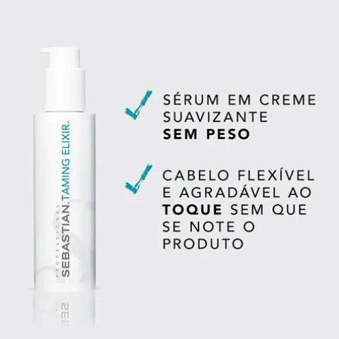 Sebastian Taming Elixir Sérum Em Creme Suavizante