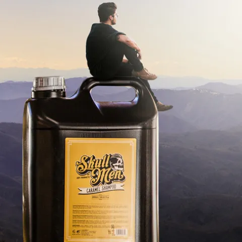 Skull Men Champô Com Aroma De Caramelo