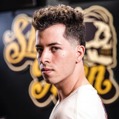 Skull Men Champô Para Cabelos Oleosos