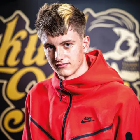 Skull Men Colors Máscara De Coloração Intensa Amarelo