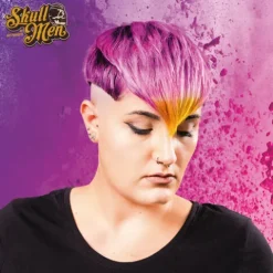 Skull Men Colors Máscara De Coloração Intensa Amarelo