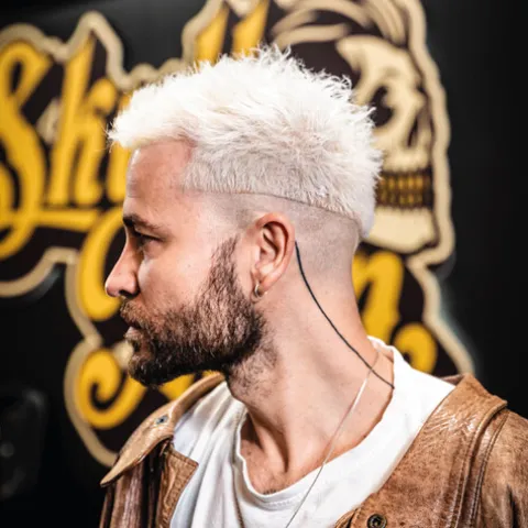 Skull Men Colors Máscara De Coloração Intensa Clear