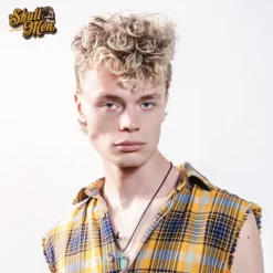 Skull Men Laca De Fixação Flexível