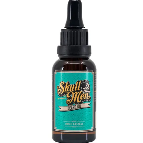 Skull Men Óleo Hidratante Para A Barba