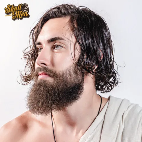 Skull Men Óleo Hidratante Para A Barba