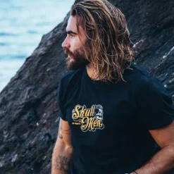 Skull Men Pó De Fixação Forte