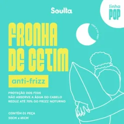 Soulta Fronha De Cetim Anti-Frizz Branca