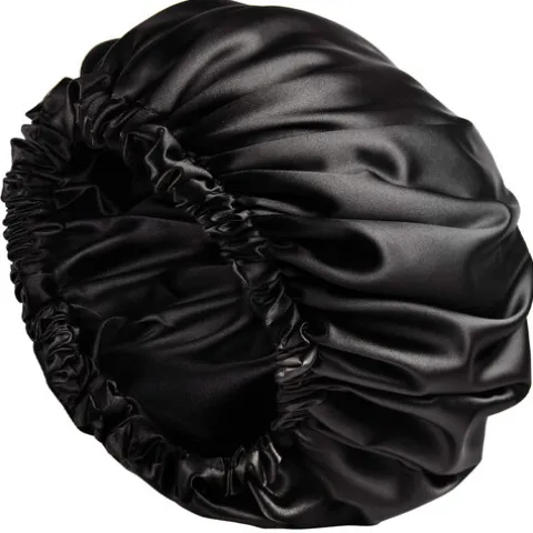 Soulta Touca Cetim Anti-Frizz Preta