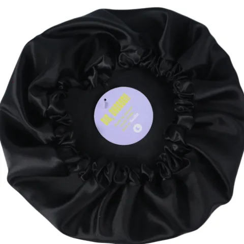 Soulta Touca Cetim Anti-Frizz Preta