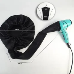 Soulta Touca Difusora Anti-Frizz Preta