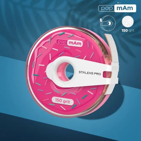 Staleks Expert Fita Abrasiva Descartável Papmam 150 Com Caixa