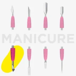 Staleks Lâmina Curva Compatível Com Cabo Modular Combo Uniq