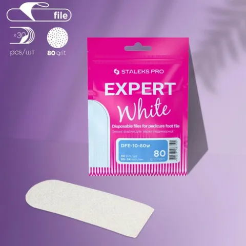 Staleks Recarga Limas Descartáveis Para Lixa Pedicure - 80 Grit