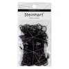 Steinhart Elásticos De Cabelo Em Borracha Pretos