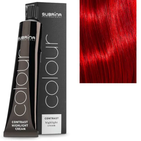 Subrina Professional Contrast Colour Red