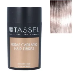 Tassel Fibra Capilar Cinza Claro
