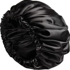 Touca De Cetim Anti-Frizz - Preta