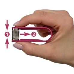 Unitweezer Pinça Para Depilação Facial Vermelho