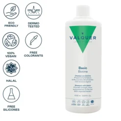 Valquer Basic Biotina Shampoo Fortalecedor