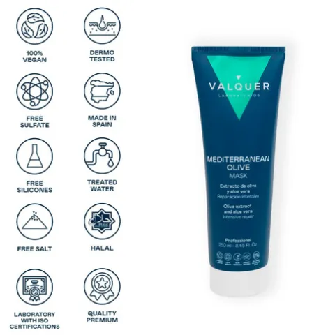 Valquer Mediterranean Olive Máscara Reparação Intensiva