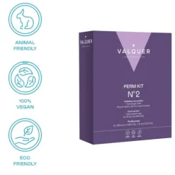 Valquer Perm Kit Nº2 Cabelos Pintados