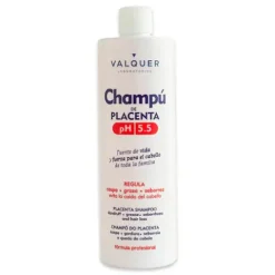 Valquer Placenta Shampoo Antiqueda, Anticaspa E Oleosidade