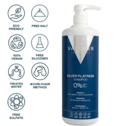 Valquer Silver Platinum Shampoo Matizador Para Cabelo Loiro Ou Descolorado
